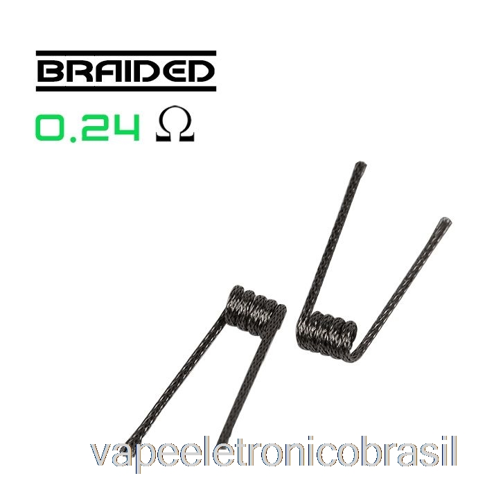 Vape Vaporesso Wotofo Comp Wire - Bobinas Pré-construídas 0,24 Ohm Trançadas - Pacote Com 10